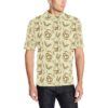 Agricultural Windmills Print Design 03 Men Polo Shirt