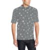 Airplane Pattern Print Design 02 Men Polo Shirt