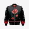 Akatsuki Cloud Bomber Jacket Custom Akatsuki Symbol Cosplay Costumes Bomber Jacket