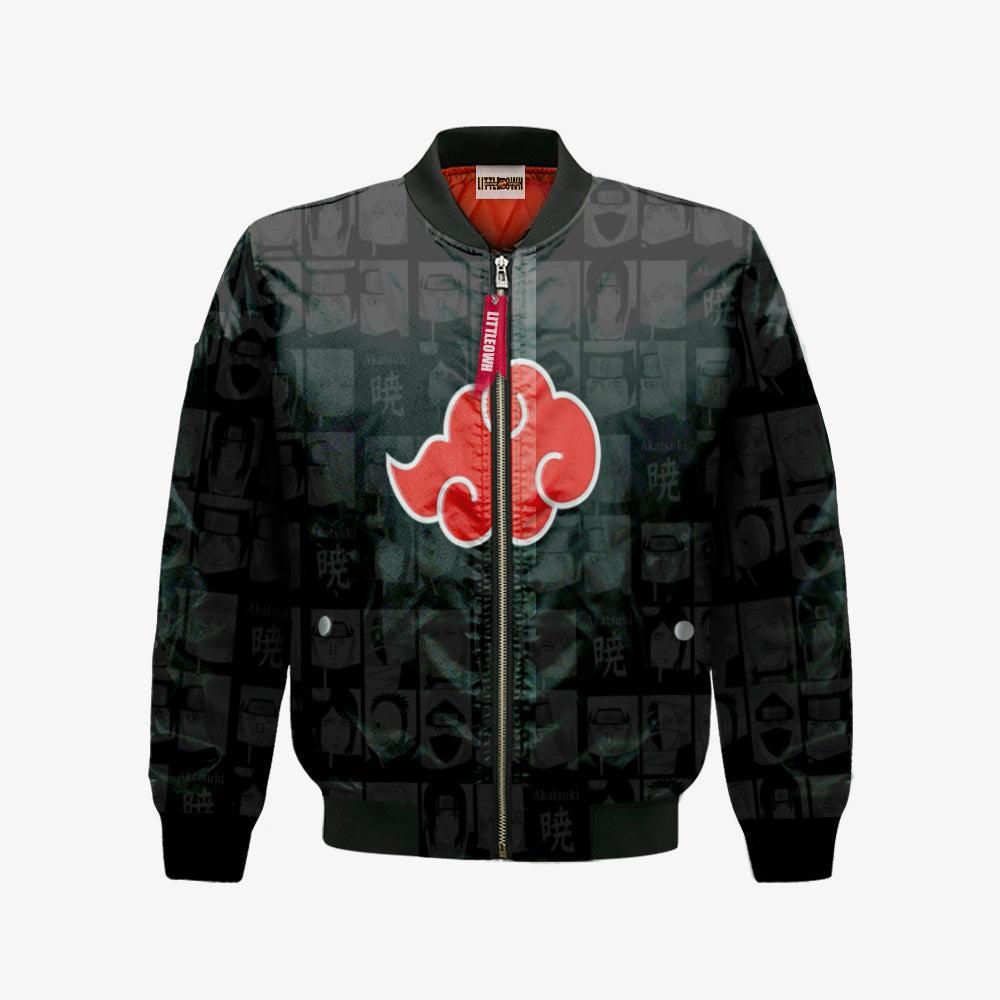 Akatsuki Cloud Bomber Jacket Custom Akatsuki Village Nrt Cosplay Costumes Bomber Jacket Akatsuki Cloud Bomber Jacket Custom Akatsuki Village Nrt Cosplay Costumes Bomber Jacket