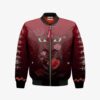 Akatsuki Cloud Bomber Jacket Custom Pattern Cosplay Costumes Bomber Jacket