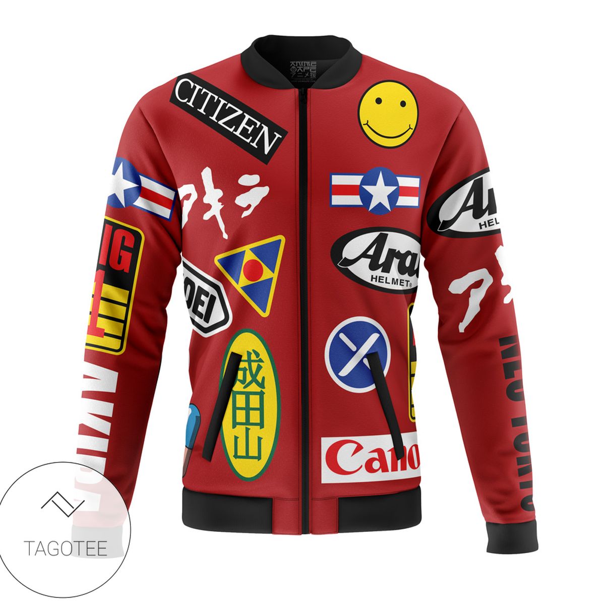 Akira Full Decals Casual Bomber Jacket Akira Full Decals Casual Bomber Jacket