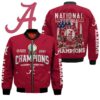 Alabama Crimson Tide National Football 2021 Bomber Jacket