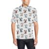 Alaskan Malamute Pattern Print Design 02 Men Polo Shirt