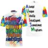 Alaways Unique Totally Intelligent Sometimes Mysterious Polo Shirt