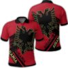 Albania Coat Of Arms Identifier Polo Shirt - u001dBrusch Style - JR