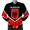 Albania Coat Of Arms Men Bomber Jacket Lucian Style J5W Bomber Jacket