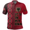 Albania Is In My DNA Polo Shirt K5