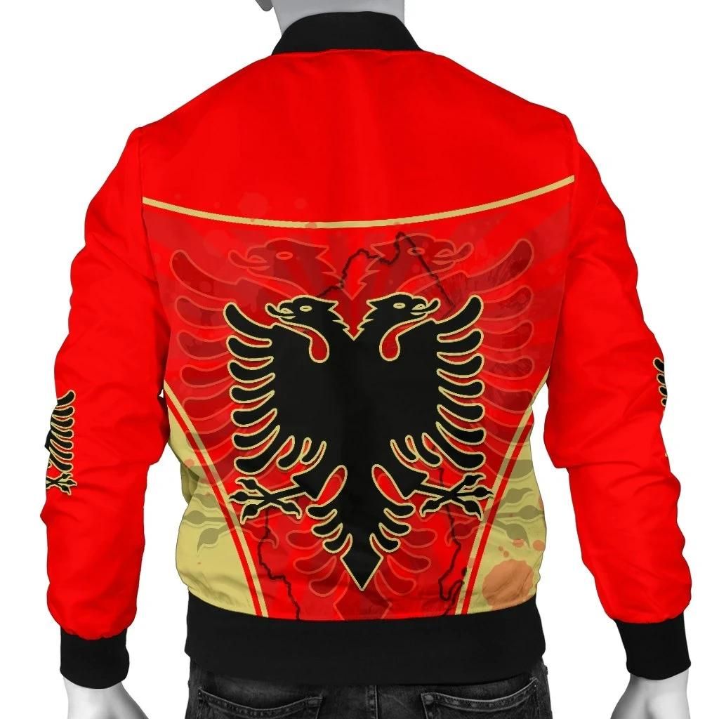 Albania-Men-Bomber-Jacket-Circle-Stripes-Flag-Version-K13-Bomber-Jacket-1