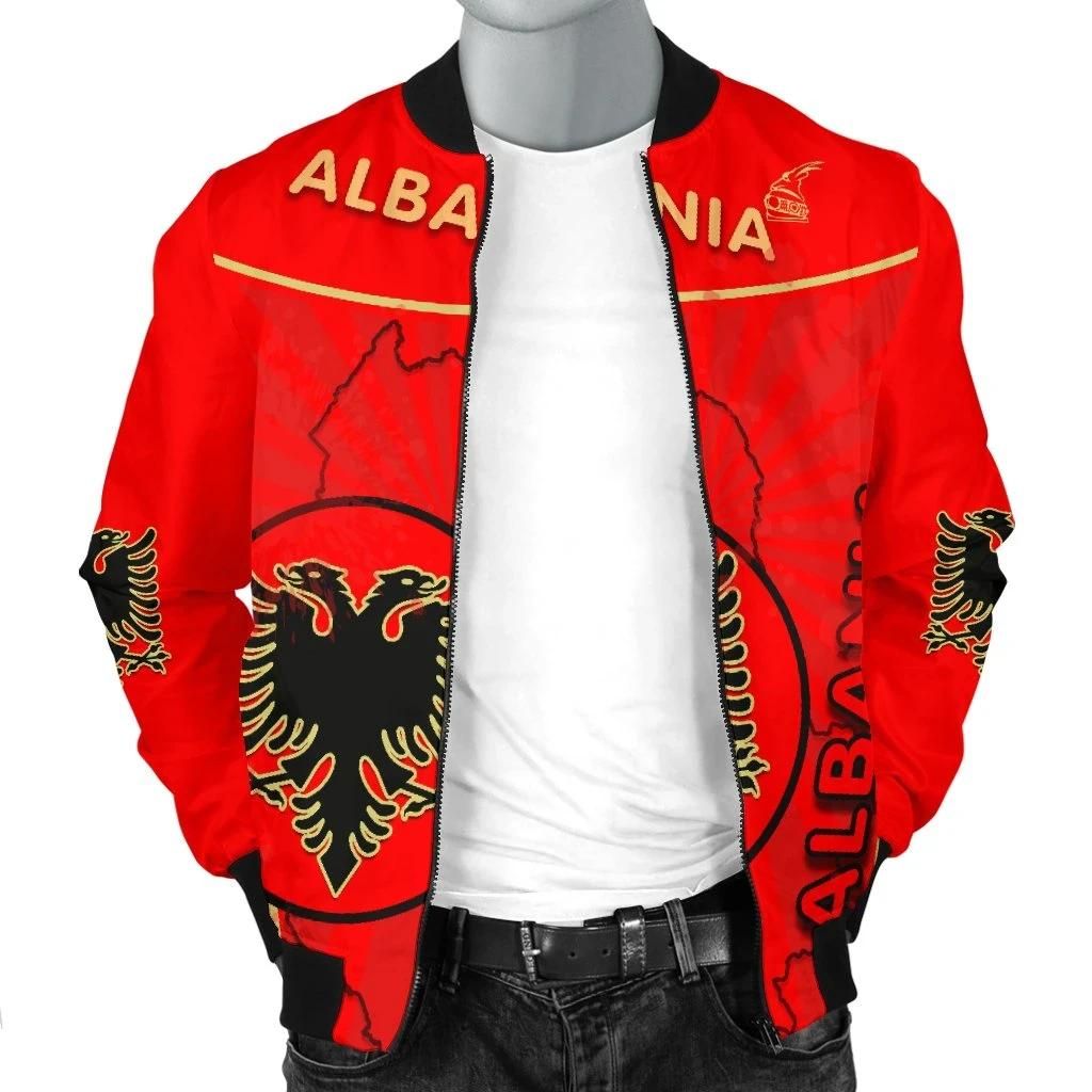 Albania-Men-Bomber-Jacket-Circle-Stripes-Flag-Version-K13-Bomber-Jacket-2