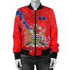 Alberta Christmas Coat Of Arms Women Bomber Jacket X Style J78 Bomber Jacket