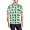 Alien Ufo Pattern Print Design 04 Men Polo Shirt