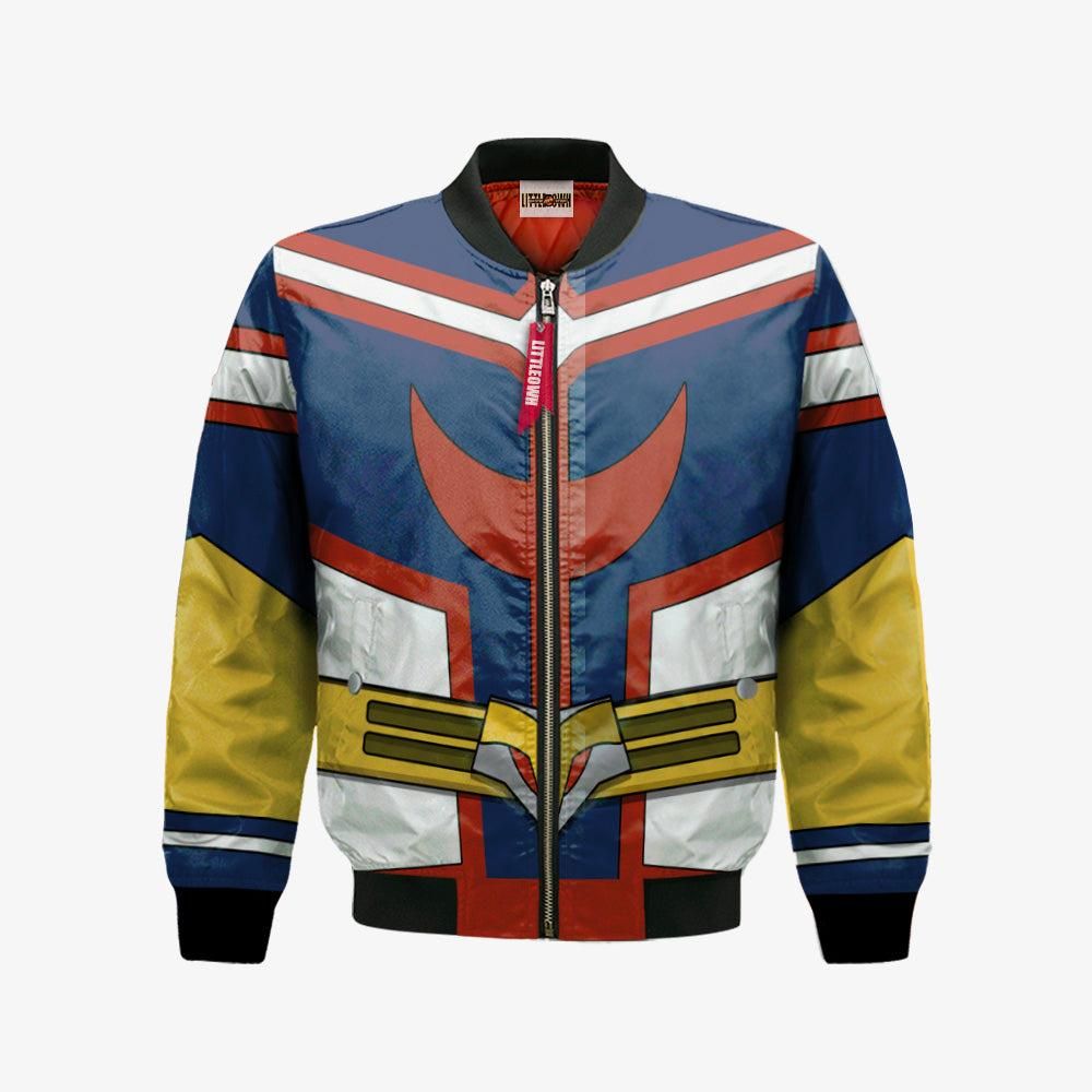 All Might Bomber Jacket Custom My Hero Academia Cosplay Costumes Bomber Jacket All Might Bomber Jacket Custom My Hero Academia Cosplay Costumes Bomber Jacket