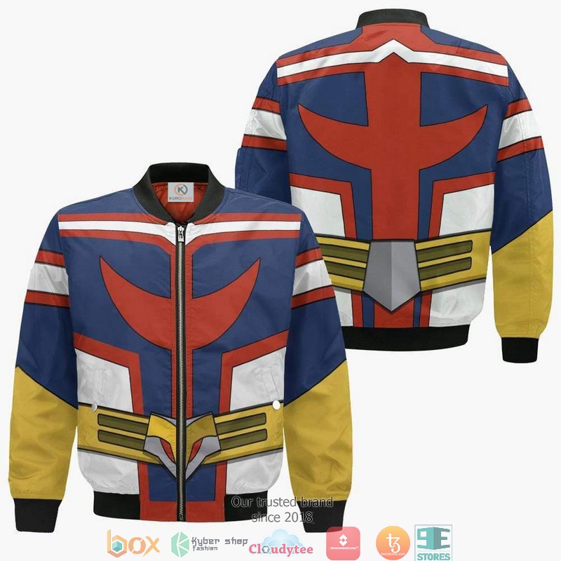 All Might My Hero Academia Mha Anime 3D Bomber Jacket All Might My Hero Academia Mha Anime 3D Bomber Jacket