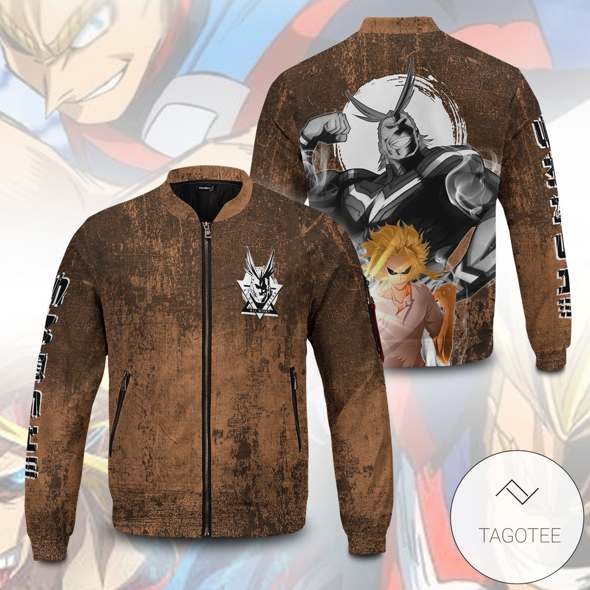 All Might Spirit Bomber Jacket All Might Spirit Bomber Jacket
