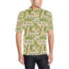 Alligator Pattern Print Design 01 Men Polo Shirt