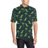 Alligator Pattern Print Design 02 Men Polo Shirt