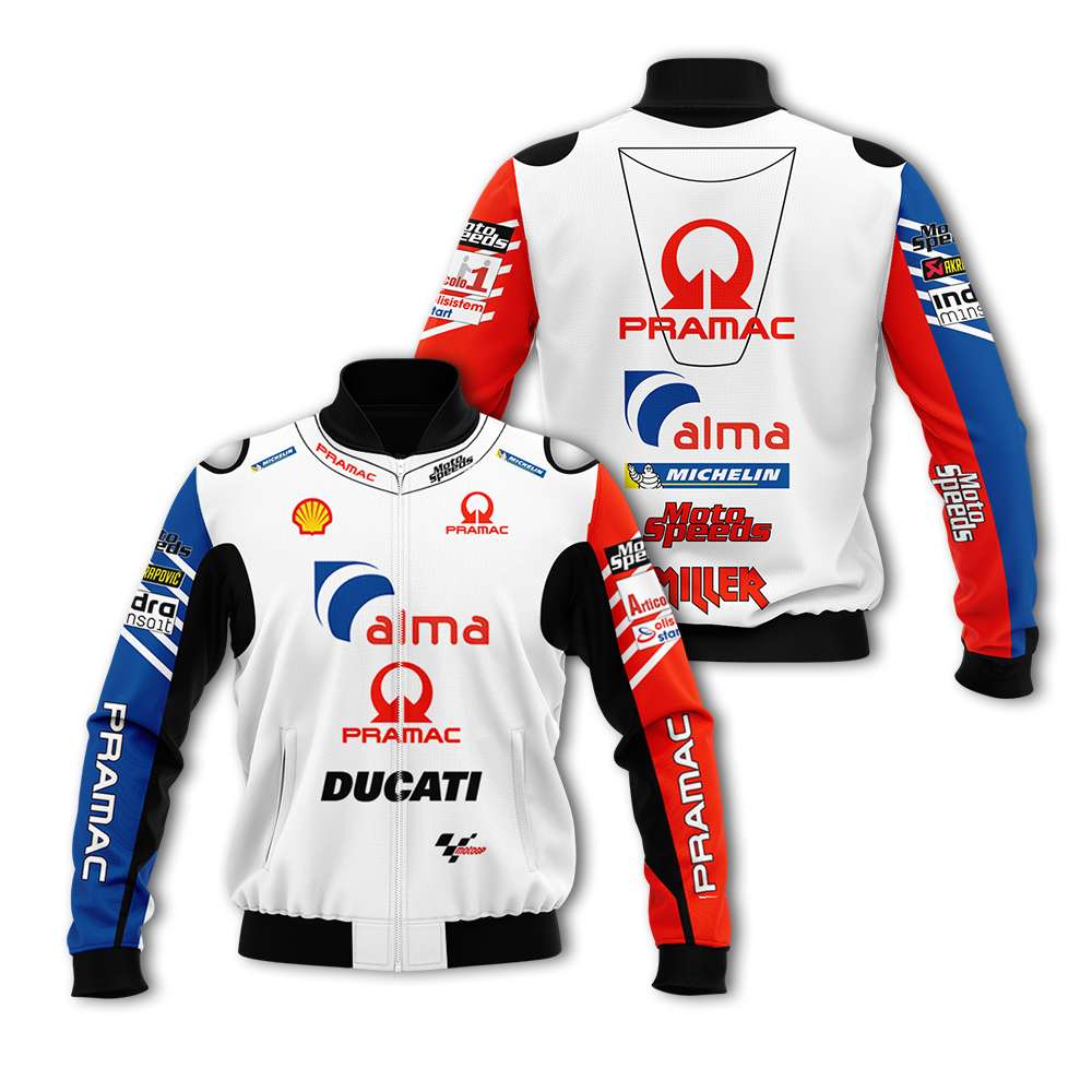 Alma Pramac Ducati Bomber Jacket Alma Pramac Ducati Bomber Jacket