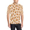 Almond Pattern Print Design 03 Men Polo Shirt