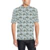 Aloha Hawaii Island Design Themed Print Men Polo Shirt