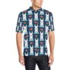 Alpaca Love Pattern Print Design 05 Men Polo Shirt