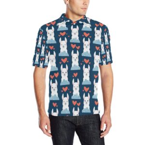 Alpaca Love Pattern Print Design 05 Men Polo Shirt