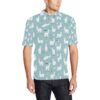 Alpaca Pattern Print Design 02 Men Polo Shirt