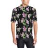 Amaryllis Pattern Print Design Al08 Men Polo Shirt