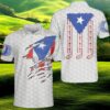 Amazing Crack Puerto Rico Golf Player Polo Shirt