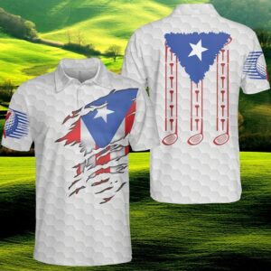 Amazing Crack Puerto Rico Golf Player Polo Shirt