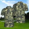 Amazing Golf Camo Pattern Polo Shirt