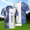 Amazing Golf Marble Pattern Polo Shirt