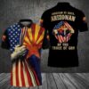 American By Birth Arizonan By Grace Of God 3D Polo Shirt