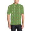 American Football On Field Themed Print Men Polo Shirt