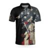 American Golfing Mr. Bones 3D All Over Printed Polo Shirt