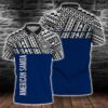 American Samoa Coat Of Arms Polynesian Horizontal Style Polo Shirt All Over Print