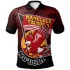 American Samoa Custom Personalised Polo Shirts - Manulele Tausala Nuuuli (Ver 2) - BN26
