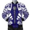 American Samoa Men Bomber Jackets - Polynesian Tattoo Flag - BN0110 Bomber Jacket