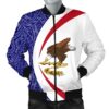 American Samoa Men's Bomber Jacket - Circle Style 01 J4 Bomber Jacket