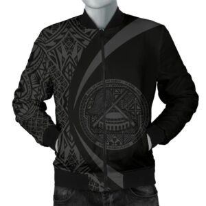American Samoa Men's Bomber Jacket - Circle Style 02 J4 Bomber Jacket
