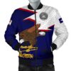 American Samoa Men's Bomber Jacket - HOME A7 Bomber Jacket