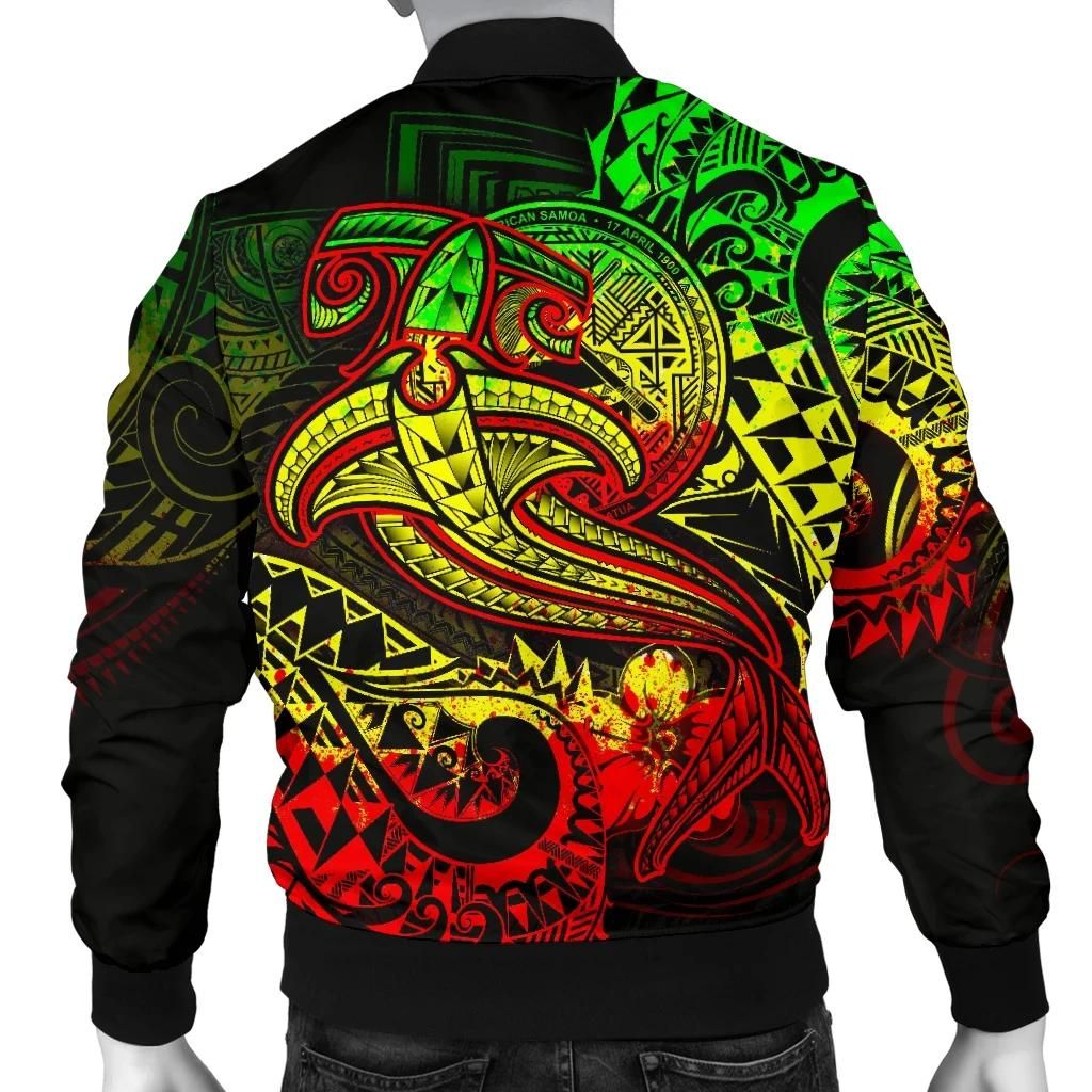 American-Samoa-Mens-Bomber-Jacket-Reggae-Shark-Polynesian-Tattoo-BN18-Bomber-Jacket-1
