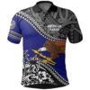 American Samoa Polo Shirt Fall In The Wave K7