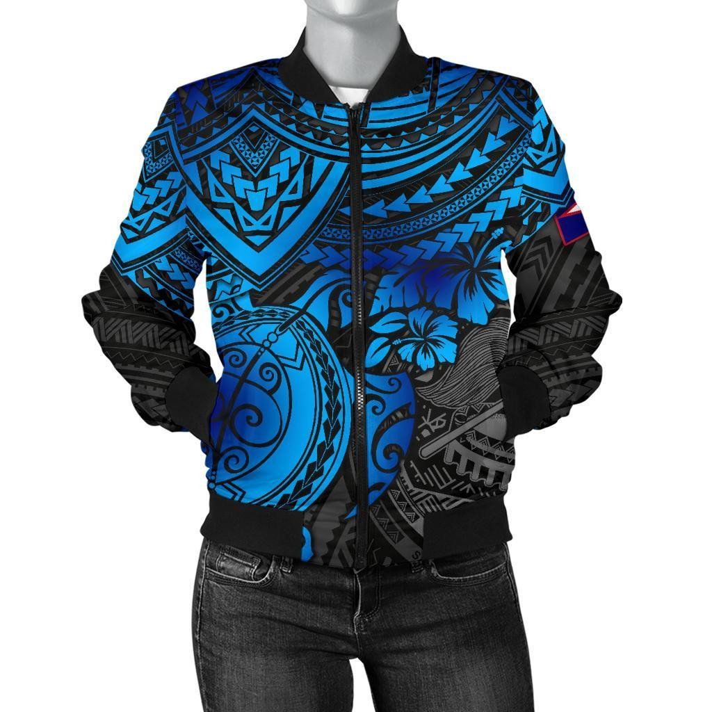 American-Samoa-Polynesian-Bomber-Jacket-Women-Blue-Turtle-BN15-Bomber-Jacket-1