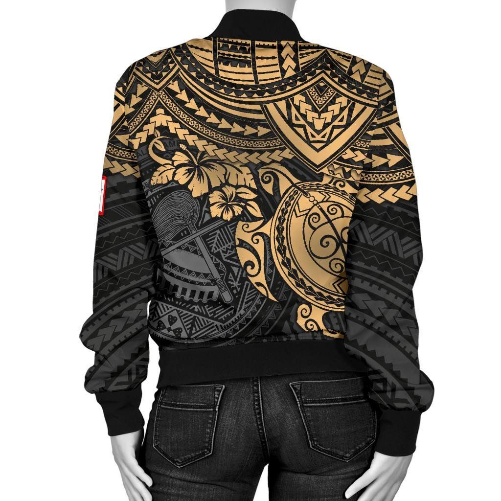 American-Samoa-Polynesian-Bomber-Jacket-Women-Gold-Turtle-BN1518-Bomber-Jacket-1