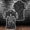 American Samoa Turtle Polynesian Polo Shirt All Over Print
