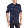 Anchor Pattern Print Design 05 Men Polo Shirt