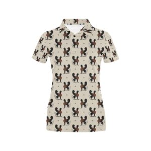 Ancient Greek Print Design Lks3010 Women'S Polo Shirt
