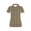 Ancient Greek Print Design Lks3014 Women'S Polo Shirt