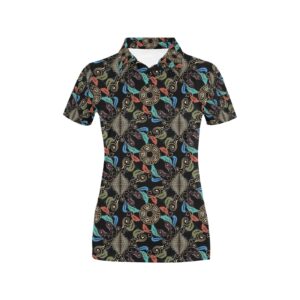 Ancient Greek Print Design Lks308 Women'S Polo Shirt